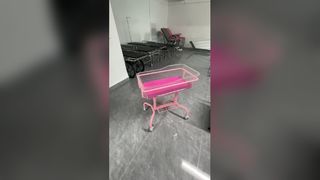 Rosa Babywagen