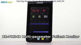 BR-PM04B Multiparameter-Patientenmonitor