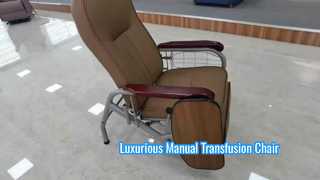 Luxuriöser manueller Transfusionsstuhl