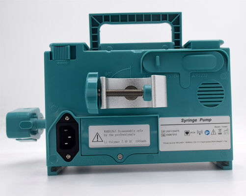 High Precision Portable Medical Syringe Infusion Pump Auto Syringe Recognition Stackable Clinical Infusion Equipment with Audio Visual Alarm