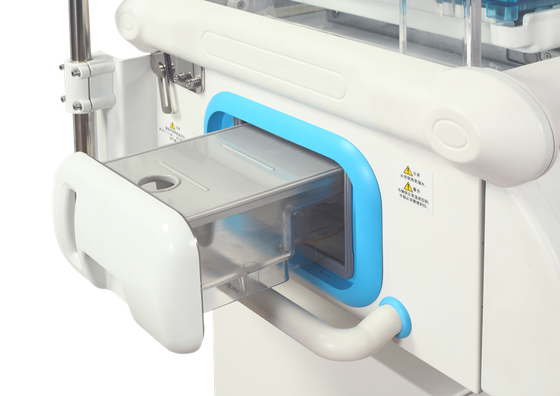 Infant Incubator Hospital Baby Incubator LCD Touch Screen Newborn Warmer With Phototherapy Option SPO2 Monitoring 168 Hours Data Record