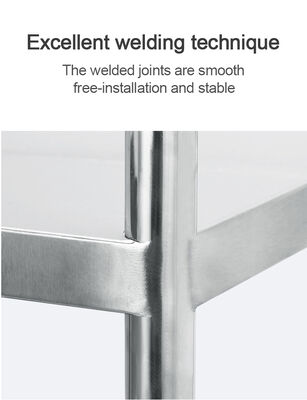 Stainless Steel Hospital Trolley Medical Cart