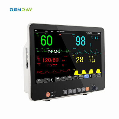 15.6 Inch Large Screen Surgical Multi-Parameter Patient Monitor Portable Patient Monitor
