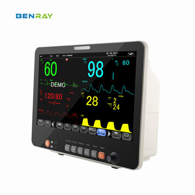 15.6 Inch Large Screen Surgical Multi-Parameter Patient Monitor Portable Patient Monitor