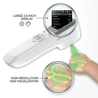 DLP Vein Finder Machine with 6000 Image Storage and 2.4 Inch LED Display for Clinical Vein Finder Device