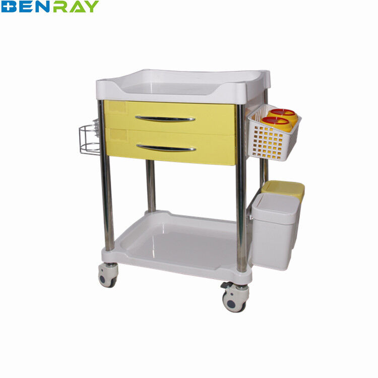 Hospital Trolley ABS Clinical Trolley With Drawer