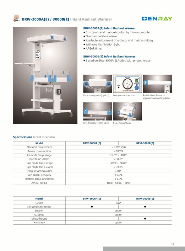 Hospital Movable New Born Babay Infant Warmer