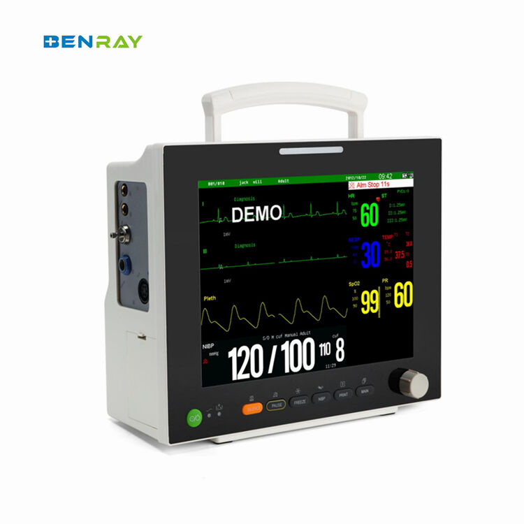 12.1" Color TFT Display High Resolution Portable Patient Monitor