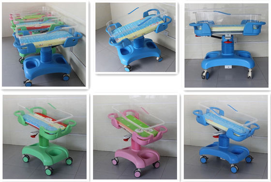 Medizinisches Krankenhaus Babywagen Schlafzimmer Zuhause Verwendung ABS Becken Stahlrahmen
